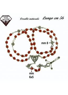 Rosari corallo rosso