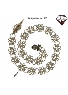 Bracciale Primula 1F – Filigrana Sarda Tridimensionale in Argento 925