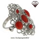 Anello Primula 5 Coralli