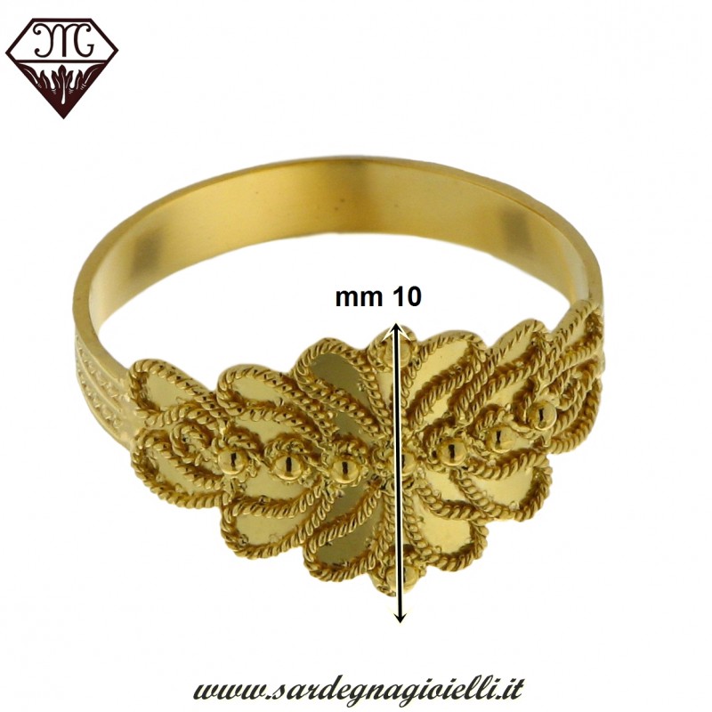 Anello sardo oro deals