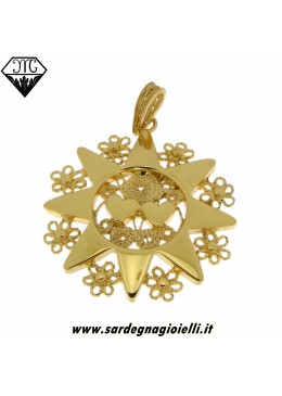 Presentosa Lustrino 2 cuori