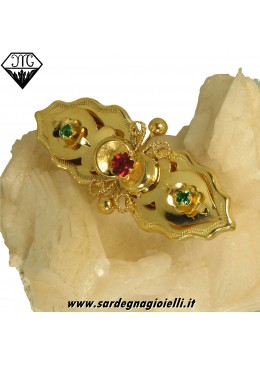Spilla Borbonica riccioli