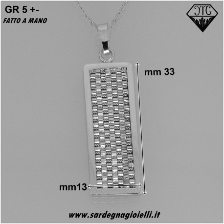 Pendente ordito 7 greche