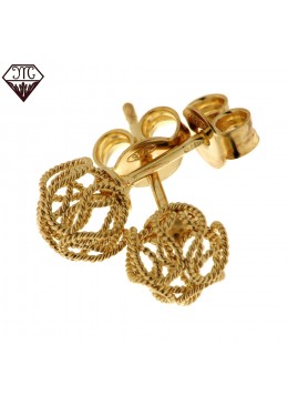 Orecchini lobo Terra 7mm 