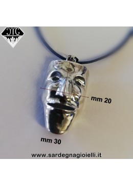 .Pendente maschera Filonzana piccola