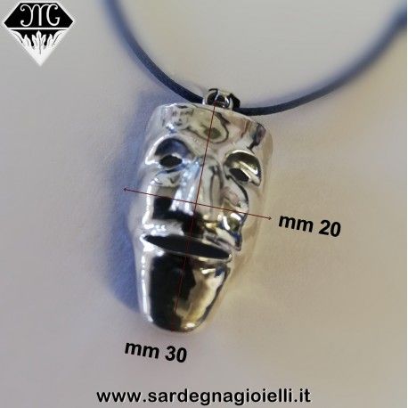 .Pendente maschera Filonzana piccola