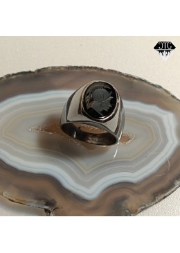 Anello agata unisex