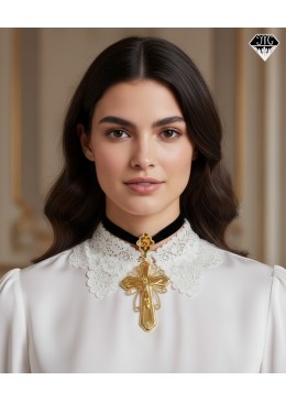 Pendente croce borbonica