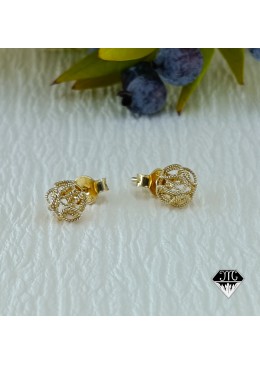 Orecchini lobo Terra 7mm 