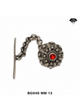 Bottoni singoli Melograno mm 13 + pietra
