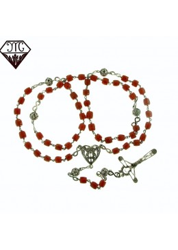 Rosari corallo rosso e Pattena