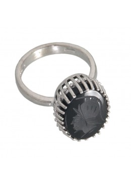 Anello agata incisa-griff