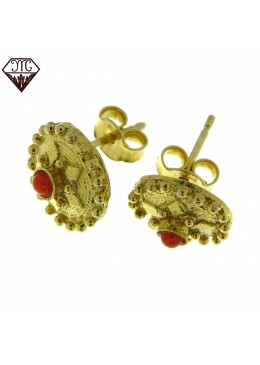 Orecchini Bottoncino mm10
